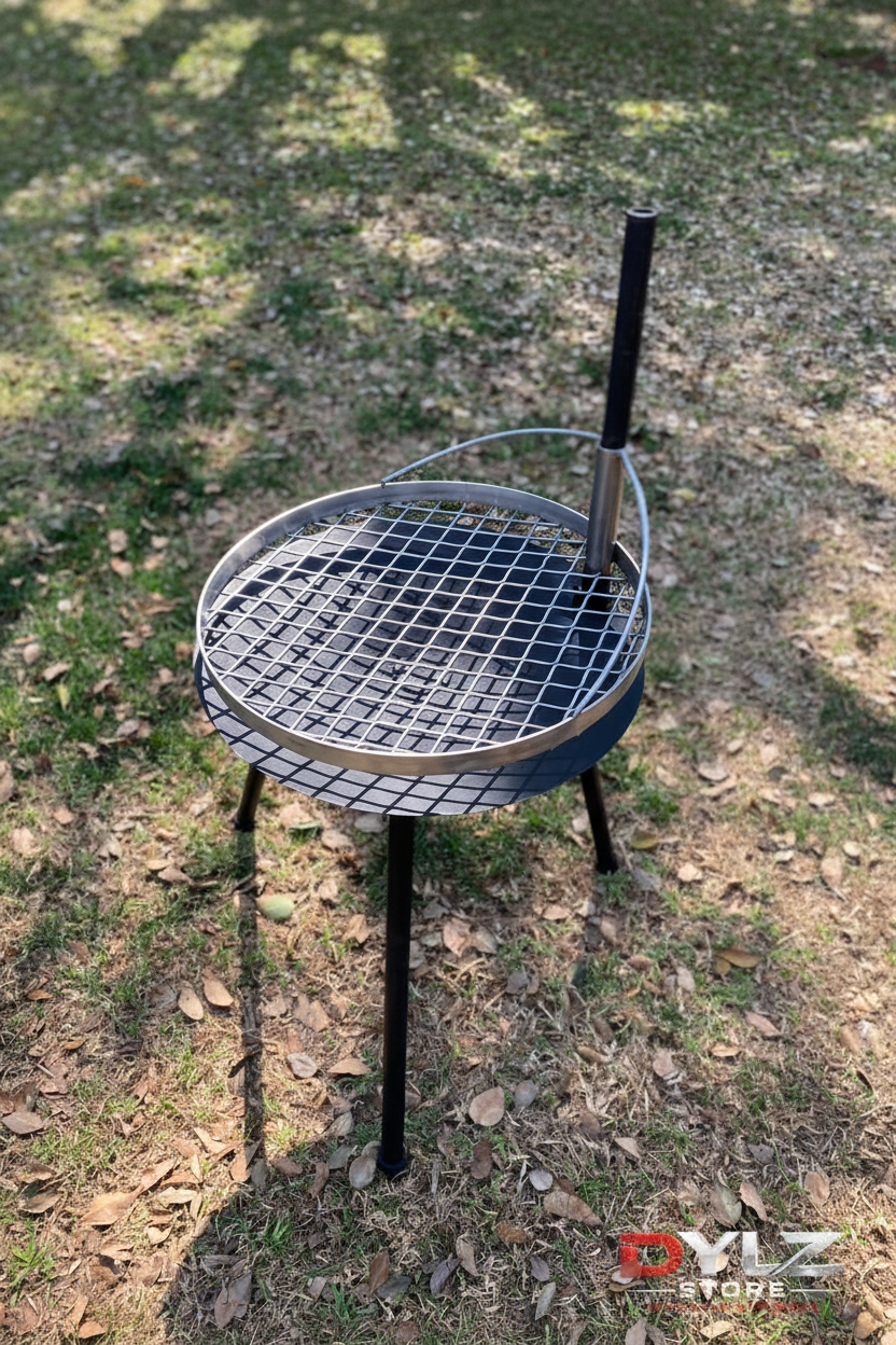 Enhanced Braai on Tripod Lifestyle