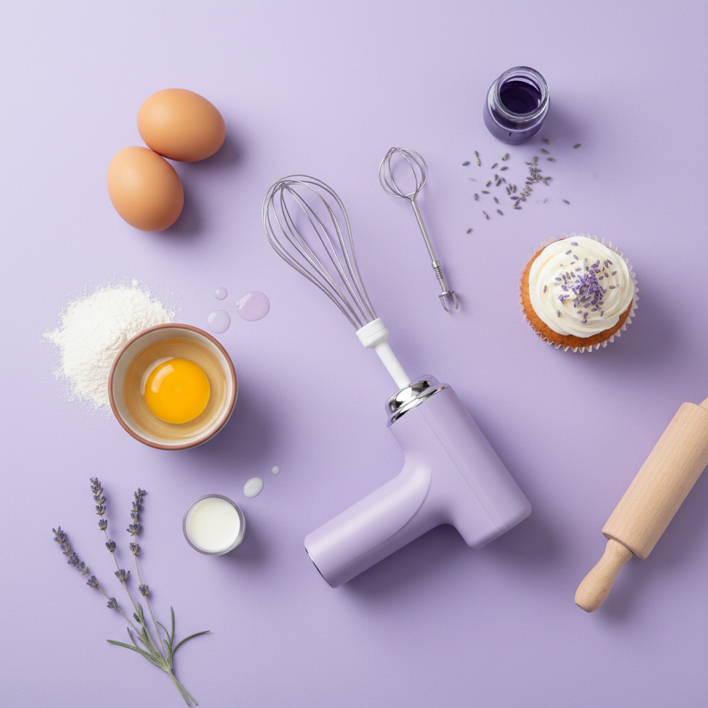 Flat lay scene