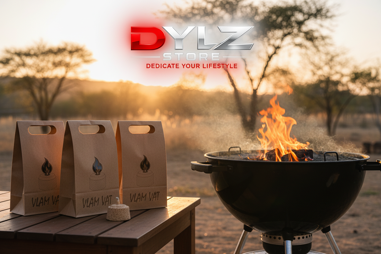 DYLZ Store™ | Vlam Vat Braai Fire Lighter – Fire Starter Puck