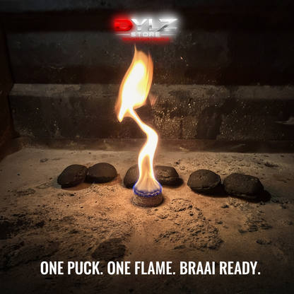 DYLZ Store™ | Vlam Vat Braai Fire Lighter – Fire Starter Puck